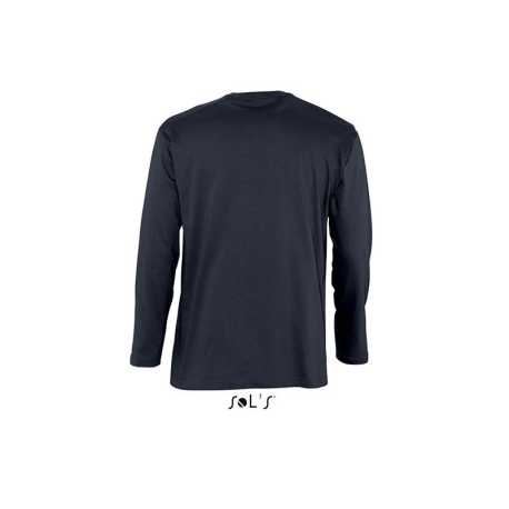 Pánske tričko (SOLS MONARCH UNISEX LONG SLEEVE T-SHIRT) > modrá (navy) > 2XL