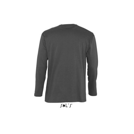Pánske tričko (SOLS MONARCH UNISEX LONG SLEEVE T-SHIRT) > šedá (dark) > 2XL