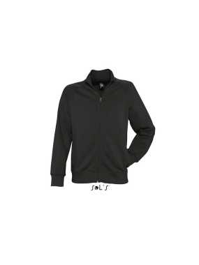 Pánska mikina (SOLS SUNDAE MENS ZIPPED JACKET) > čierna > M