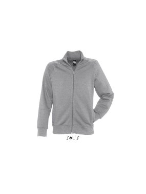 Pánska mikina (SOLS SUNDAE MENS ZIPPED JACKET) > šedá (deepmelange) > L