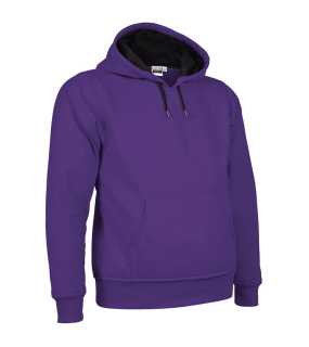 Unisex mikina (DENZEL) > fialová (grape) / čierna > L