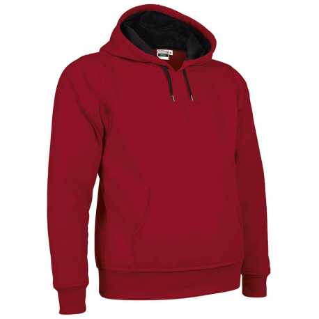 Unisex mikina (DENZEL) > červená (lotto) / čierna > XS