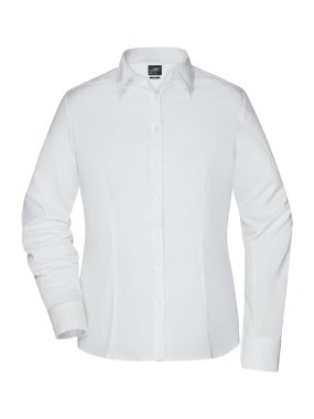 Dámska košeľa (JN Ladies Shirt Slim Fit) > biela > S