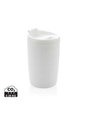 Termohrnček z GRS recyklovaného PP > biela