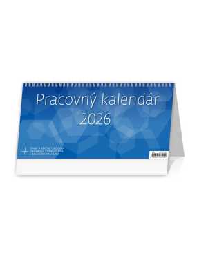 Stolový kalendár (Pracovný kalendár 2026) - 30,1 x 18,3 cm