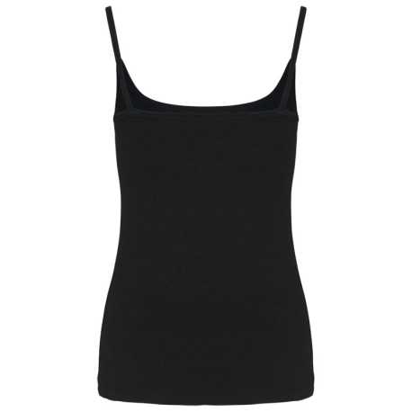 Dámske tielko (Kariban LADIES' STRAPPY TANK TOP) > čierna > M