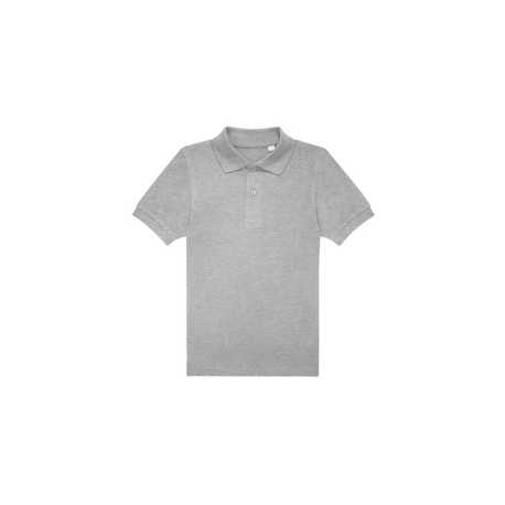 Detská polokošeľa (B&C MY POLO 180 /kids) > šedá (sport) > 5/6