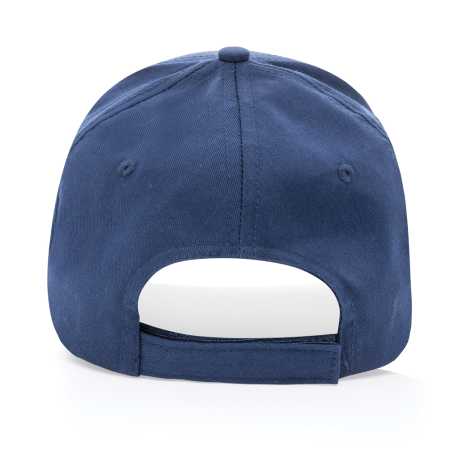 5 dielna šiltovka Impact zo 190g recyklovanej bavlny AWARE > modrá (navy)