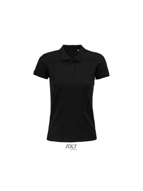 Dámska polokošeľa (SOL'S PLANET WOMEN - POLO SHIRT) > čierna > 3XL