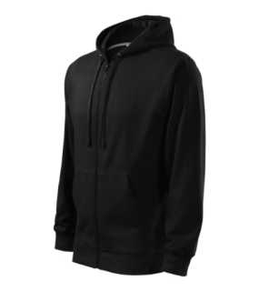 Pánska mikina (MALFINI Trendy Zipper) > čierna > L