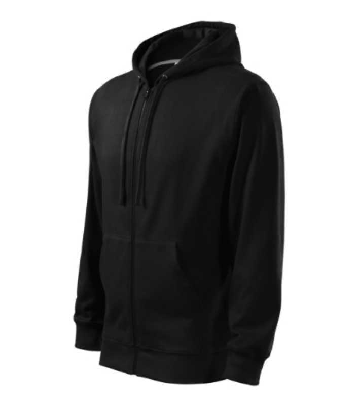 Pánska mikina (MALFINI Trendy Zipper) > čierna > 3XL