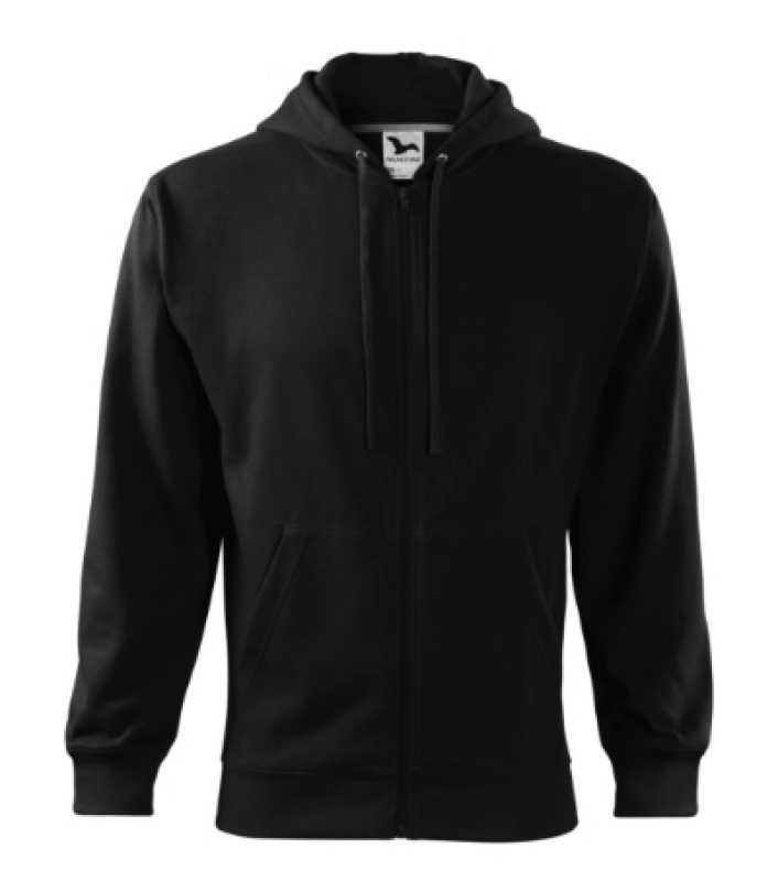 Pánska mikina (MALFINI Trendy Zipper) > čierna > 3XL