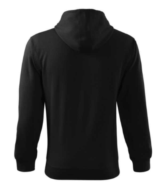 Pánska mikina (MALFINI Trendy Zipper) > čierna > 3XL