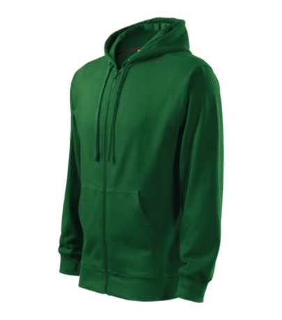 Pánska mikina (MALFINI Trendy Zipper) > zelená (fľaškovo) > L