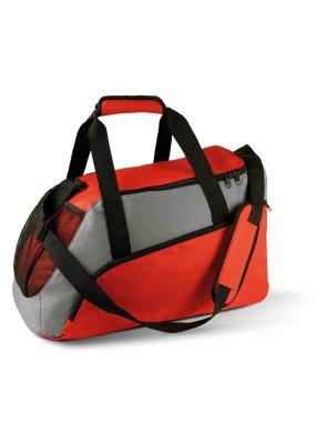 Športová taška (KIMOOD SPORTS BAG) > červená / šedá (slate)