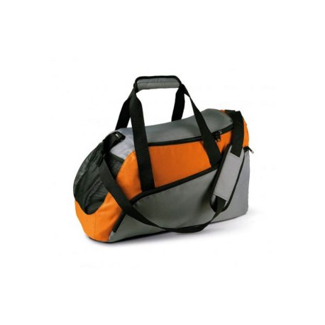Športová taška (KIMOOD SPORTS BAG) > šedá (slate) / oranžová