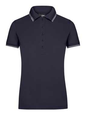 Dámska polokošeľa (DAIBER Ladies' Polo) > modrá (navy) / biela > XL