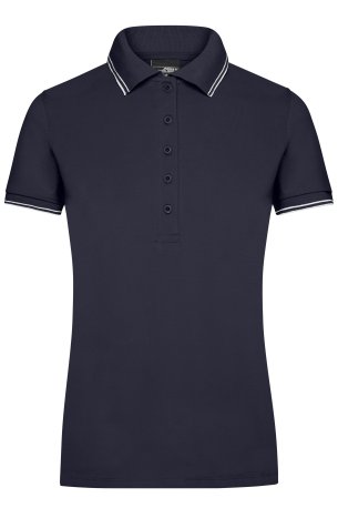 Dámska polokošeľa (DAIBER Ladies' Polo) > modrá (navy) / biela > S