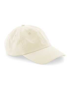 6 panelová-unisex šiltovka (Beechfield Low Profile 6 Panel Dad Cap) > béžová