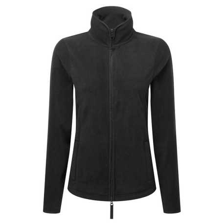 Dámska bunda (Premier WOMEN'S 'ARTISAN' FLEECE JACKET) > čierna / čierna > 2XL