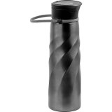 Fľaša z recyklovaného nerezu 1000 ml > šedá (gun metal)