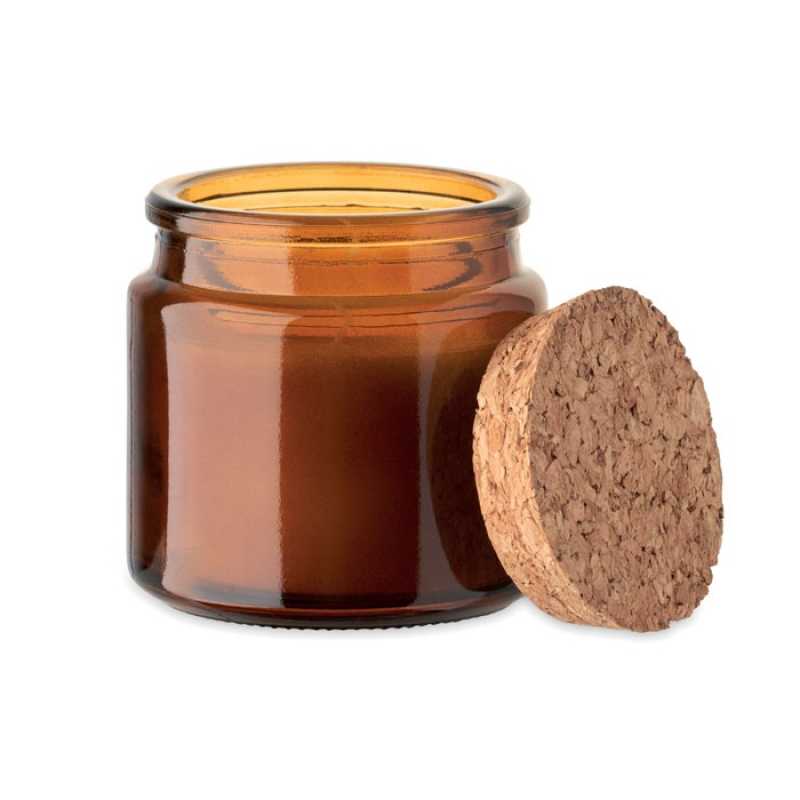 Rastlinná sviečka 70g > hnedá