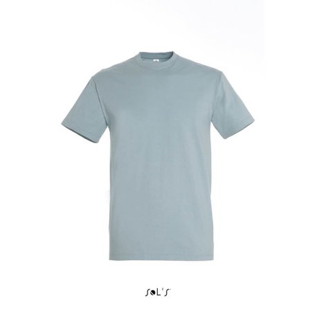 Unisex tričko (SOLS IMPERIAL UNISEX ROUND COLLAR T-SHIRT) > modrá (ice) > 2XL