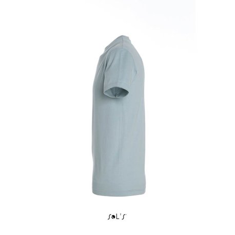 Unisex tričko (SOLS IMPERIAL UNISEX ROUND COLLAR T-SHIRT) > modrá (ice) > 2XL