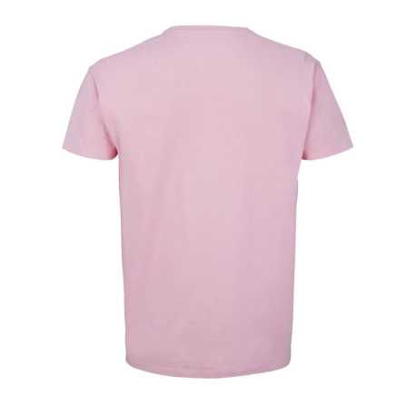 Unisex tričko (SOLS IMPERIAL UNISEX ROUND COLLAR T-SHIRT) > ružová (candy) > L