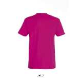 Unisex tričko (SOLS IMPERIAL UNISEX ROUND COLLAR T-SHIRT) > ružová (fuchsia) > S