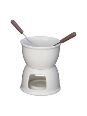 Sada fondue na čokoládu > biela