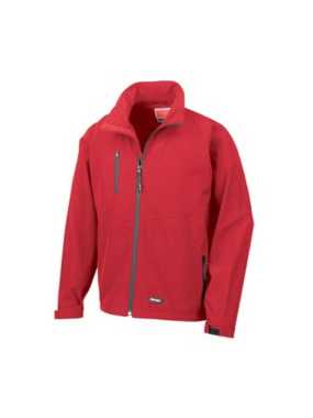 Unisex bunda (RESULT BASE LAYER SOFTSHELL JACKET) > červená > L