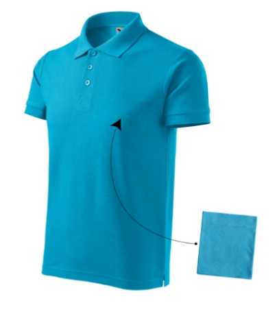 Pánska polokošeľa (MALFINI Pique Polo Cotton) > tyrkysová > L