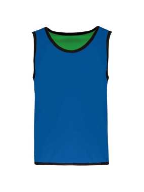 Detská športová vesta (Proact KID'S REVERSIBLE RUGBY BIB)>modrá (sporty royal)/zelená>6/10