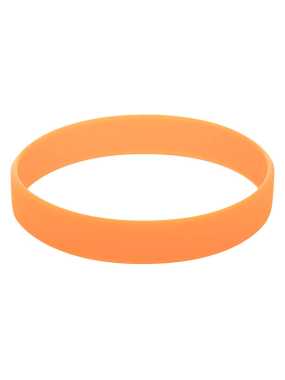 Silikónový náramok > oranžová
