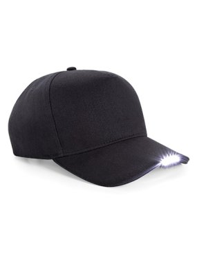 Unisex šiltovka (Beechfield LED Light Cap) > čierna