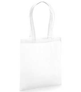 Nákupná taška z bavlny (WM Organic Premium Cotton Bag) > biela