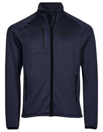 Unisex bunda (Tee Jays Stretch Fleece Jacket) > modrá (navy) > S