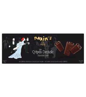 Cardbox 18 lace crepes | Dark chocolate 90 g Maxim’s