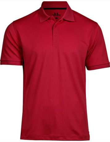 Unisex polokošeľa (Tee Jays Club Polo) > červená > 2XL