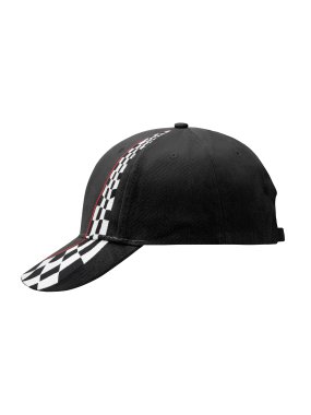 6 panelová šiltovka (MB Racing Cap) > čierna