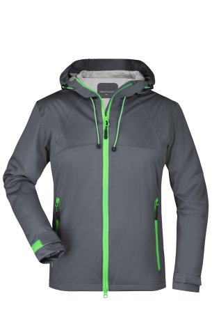 Dámska bunda (DAIBER Ladies' Outdoor Jacket) > šedá (iron) / zelená > S