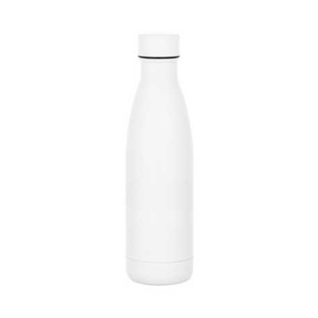 Termoska vyrobená z 90% recyklovanej nehrdzavejúcej ocele 520 ml > biela