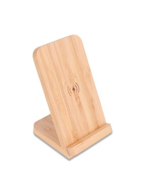 Stojan na telefón s bezdrôtovým nabíjaním > béžová