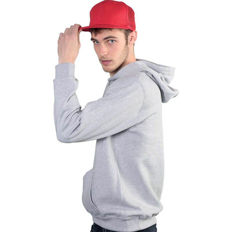 6 panelová šiltovka (KUP TRUCKER FLAT PEAK CAP - 6 PANELS) > červená