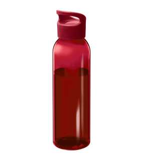 Športová fľaša > transparentná červená