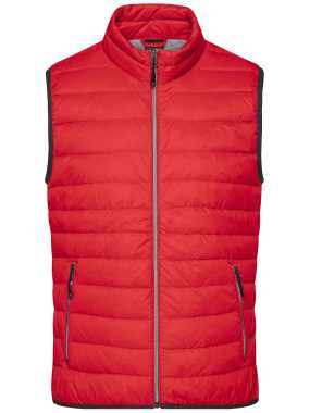 Pánska vesta(JN Mens Down Vest) > červená / strieborná > 2XL