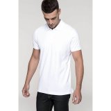 Pánska polokošeľa (KARIBAN SHORT SLEEVE POLO SHIRT) > biela > 2XL