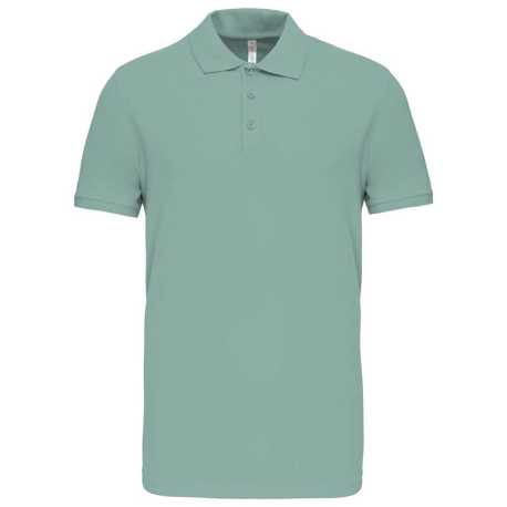 Pánska polokošeľa (KARIBAN SHORT SLEEVE POLO SHIRT) > zelená (sage) > 2XL