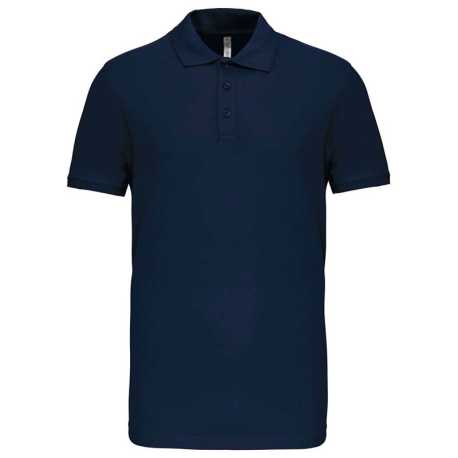 Pánska polokošeľa (KARIBAN SHORT SLEEVE POLO SHIRT) > modrá (navy) > 2XL